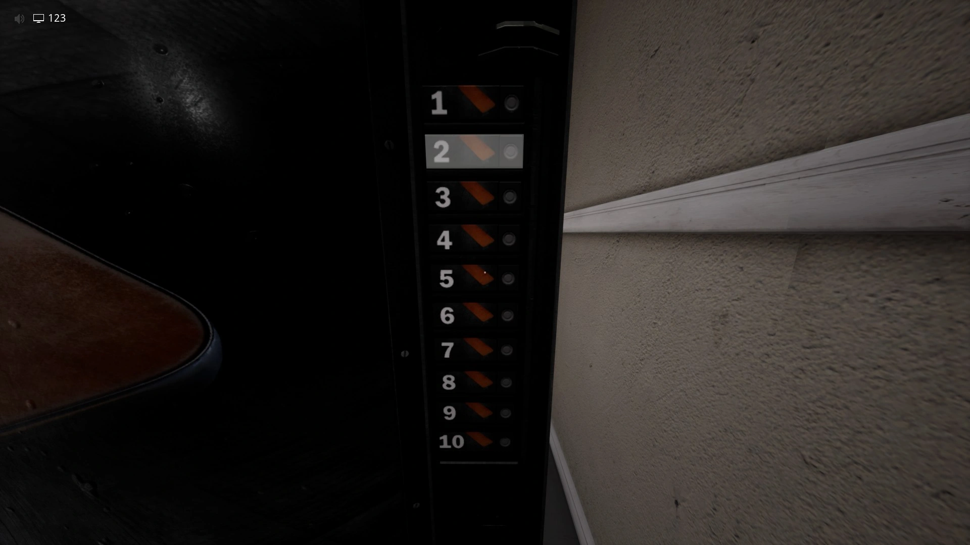 Entering the counted-object code on a vending machine in Abandoned Office, Escape The Backrooms