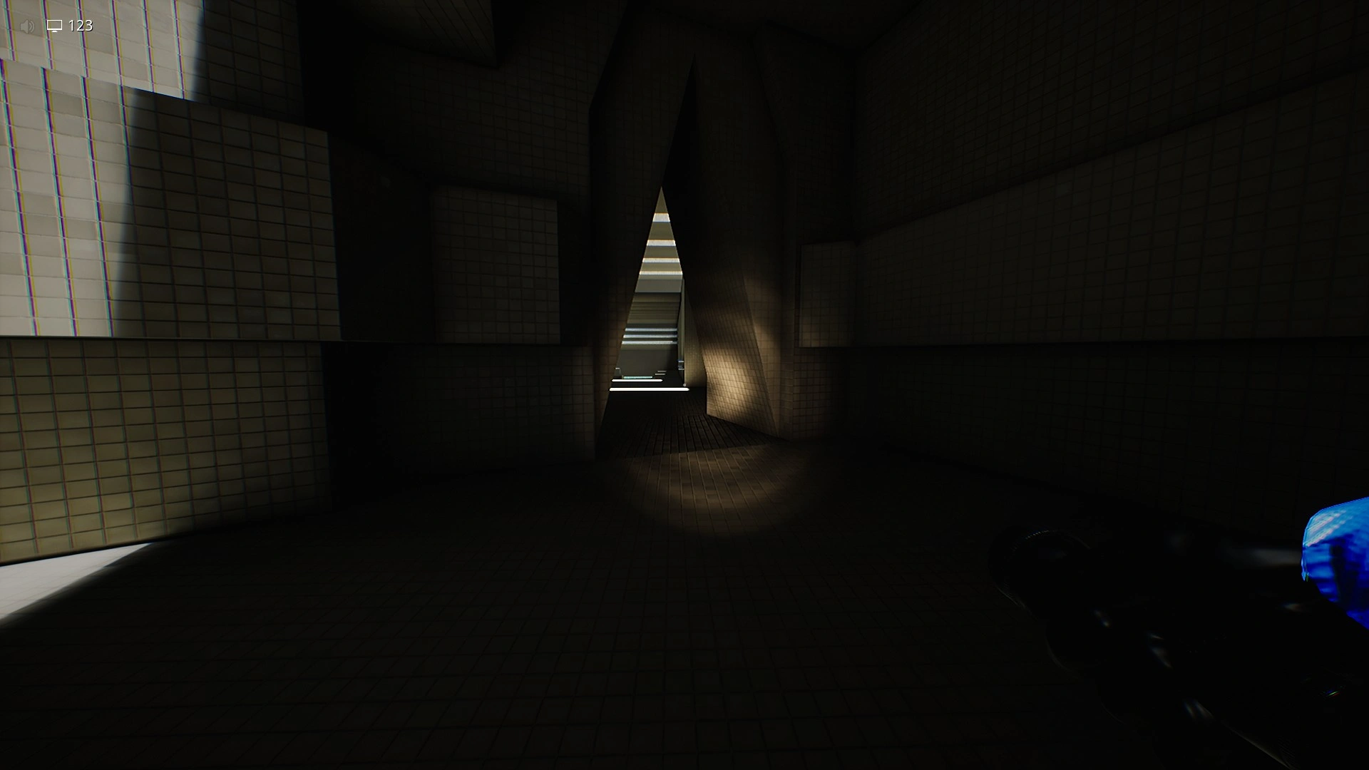 The route to the second basement in Level 37.2 Dark Poolrooms, part 1, Escape The Backrooms