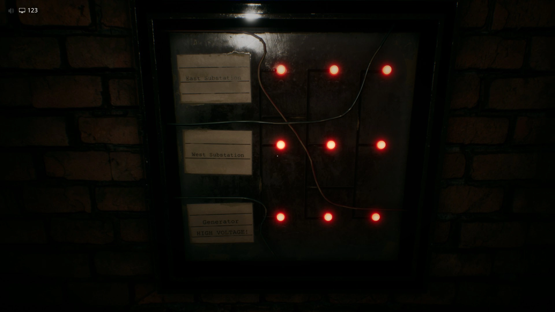 All nine fuse boxes that must be turned on across Electrical Station, Escape The Backrooms