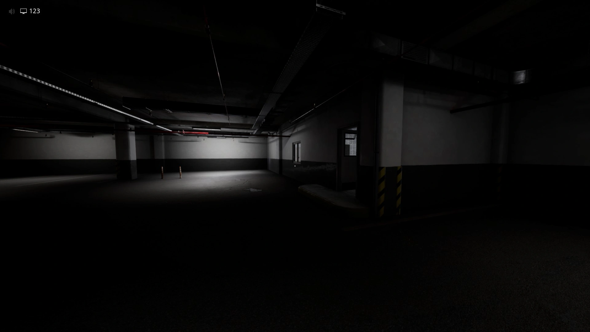 One of the rooms where the four keys can be hidden in Habitable Zone, Escape The Backrooms