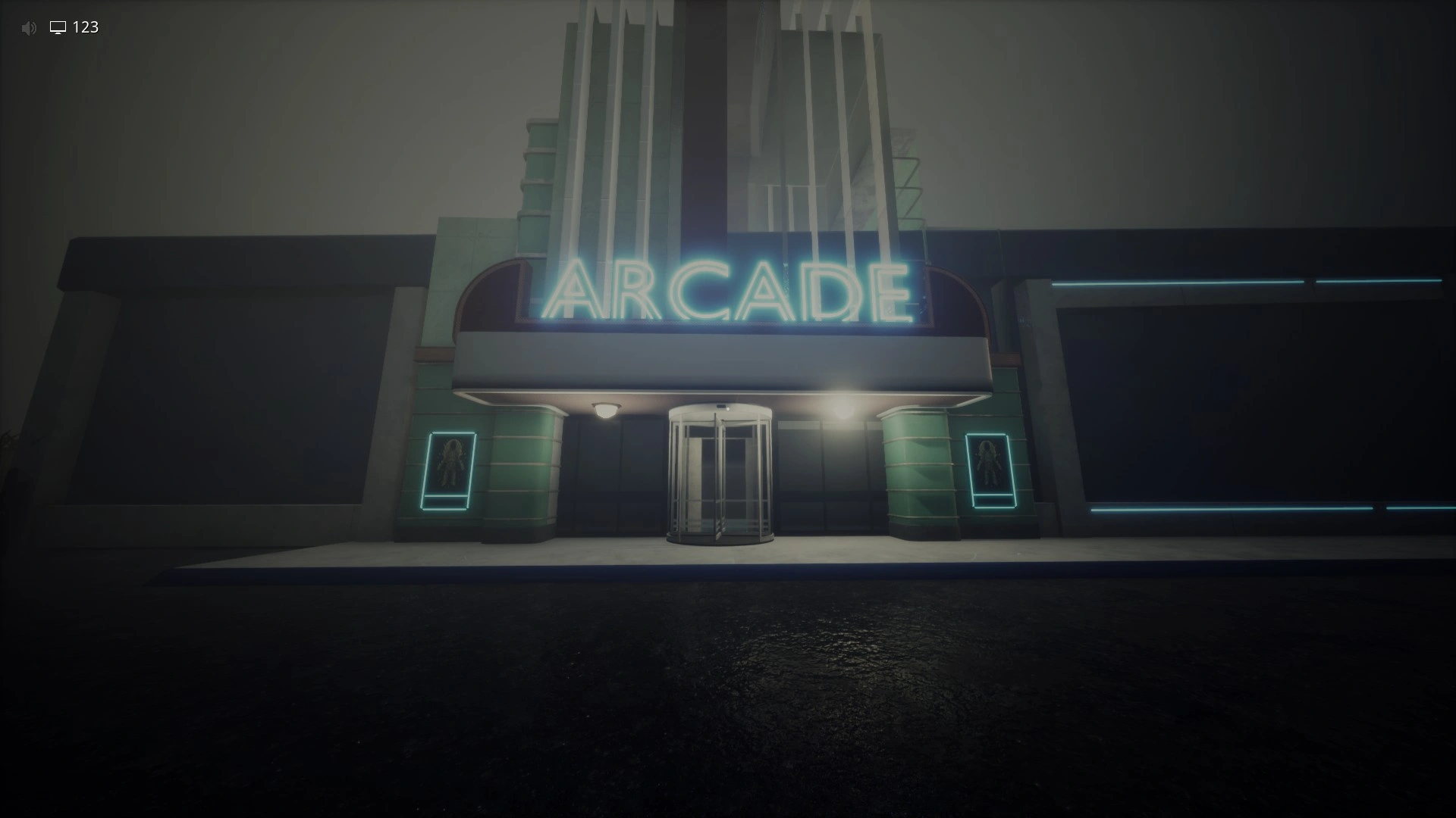 The arcade at the end of Level 10 that leads to Level 3999, Escape The Backrooms