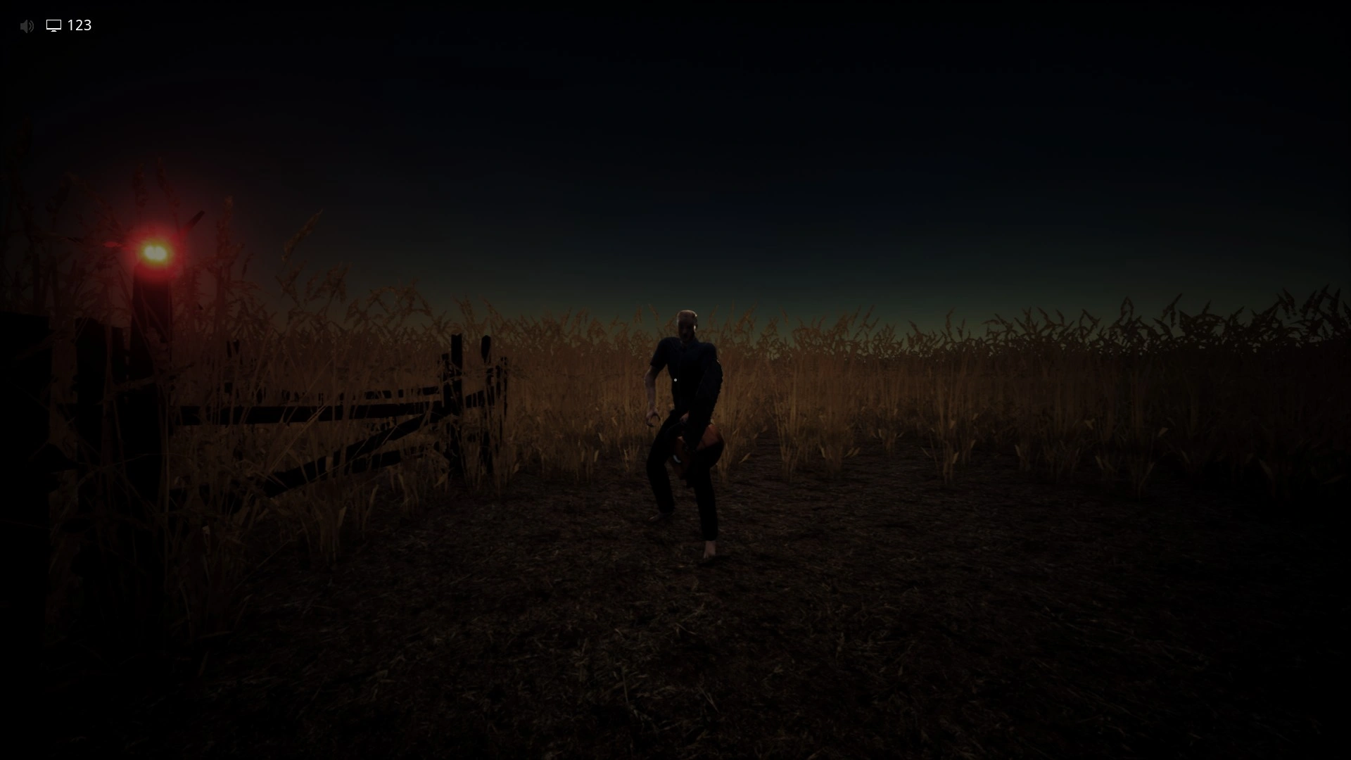 A Faceling that hides in the wheat field and stalks the road in Level 10, Escape The Backrooms