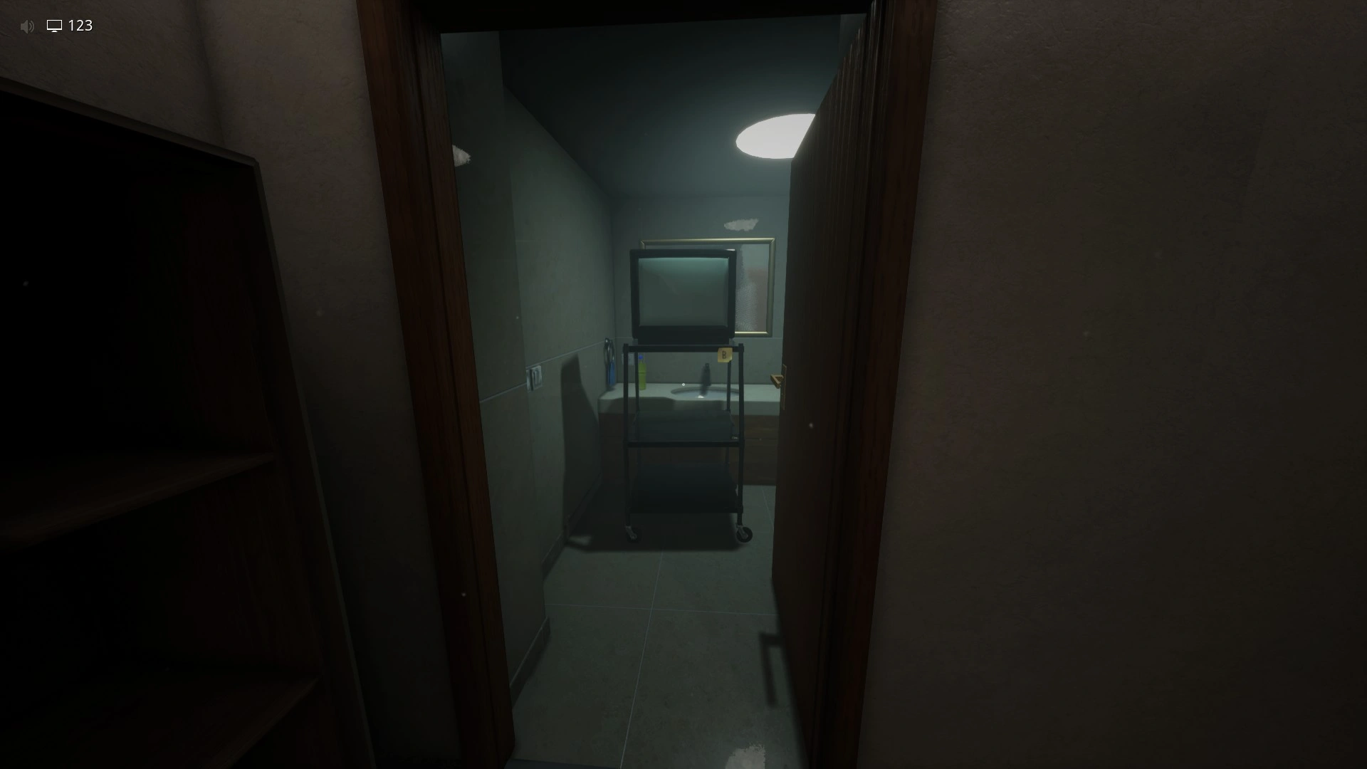 A TV you collect and push to the exit in Level 188, Escape The Backrooms