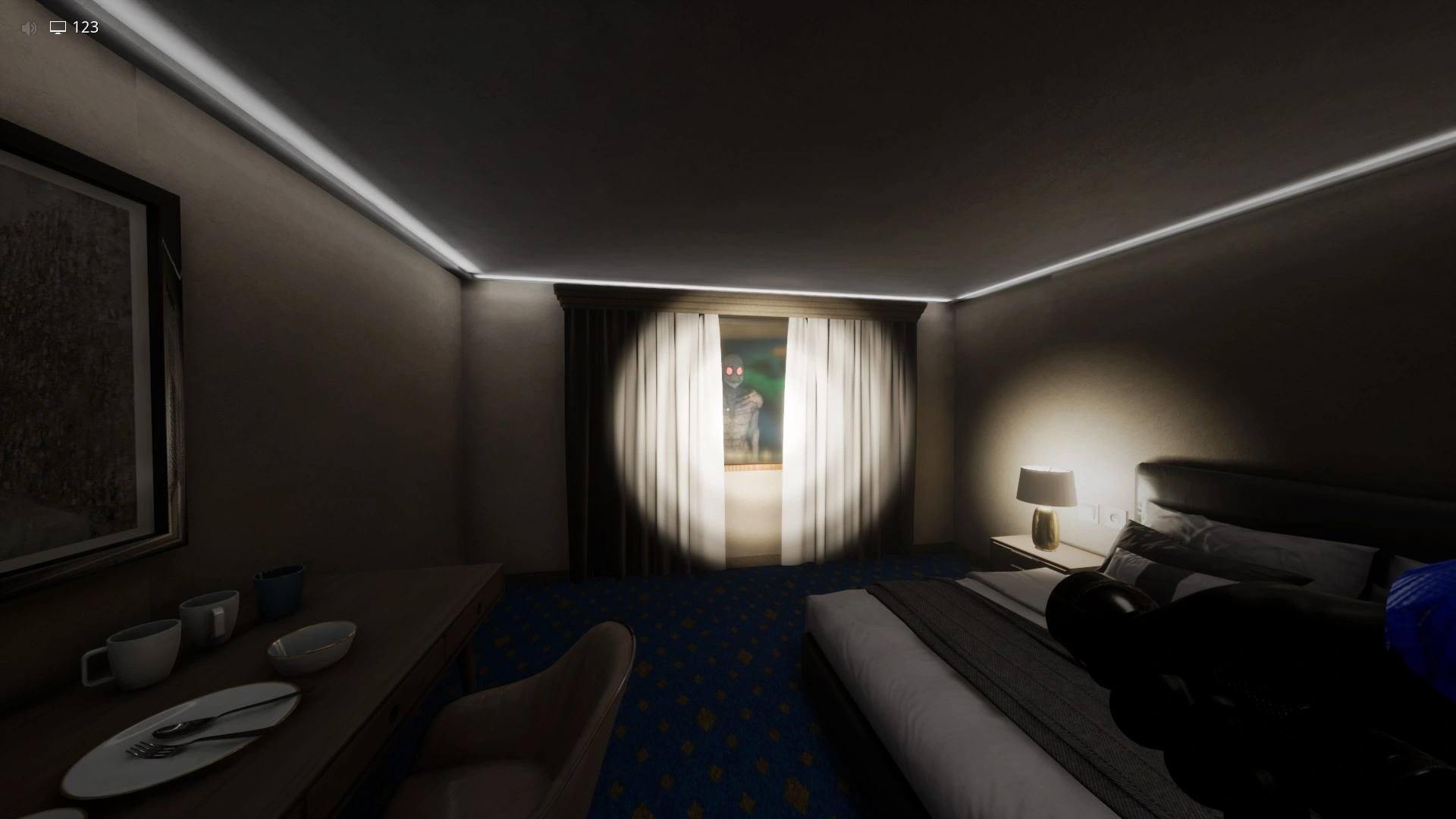 The Windows entity that grabs you from room windows in Level 188, Escape The Backrooms