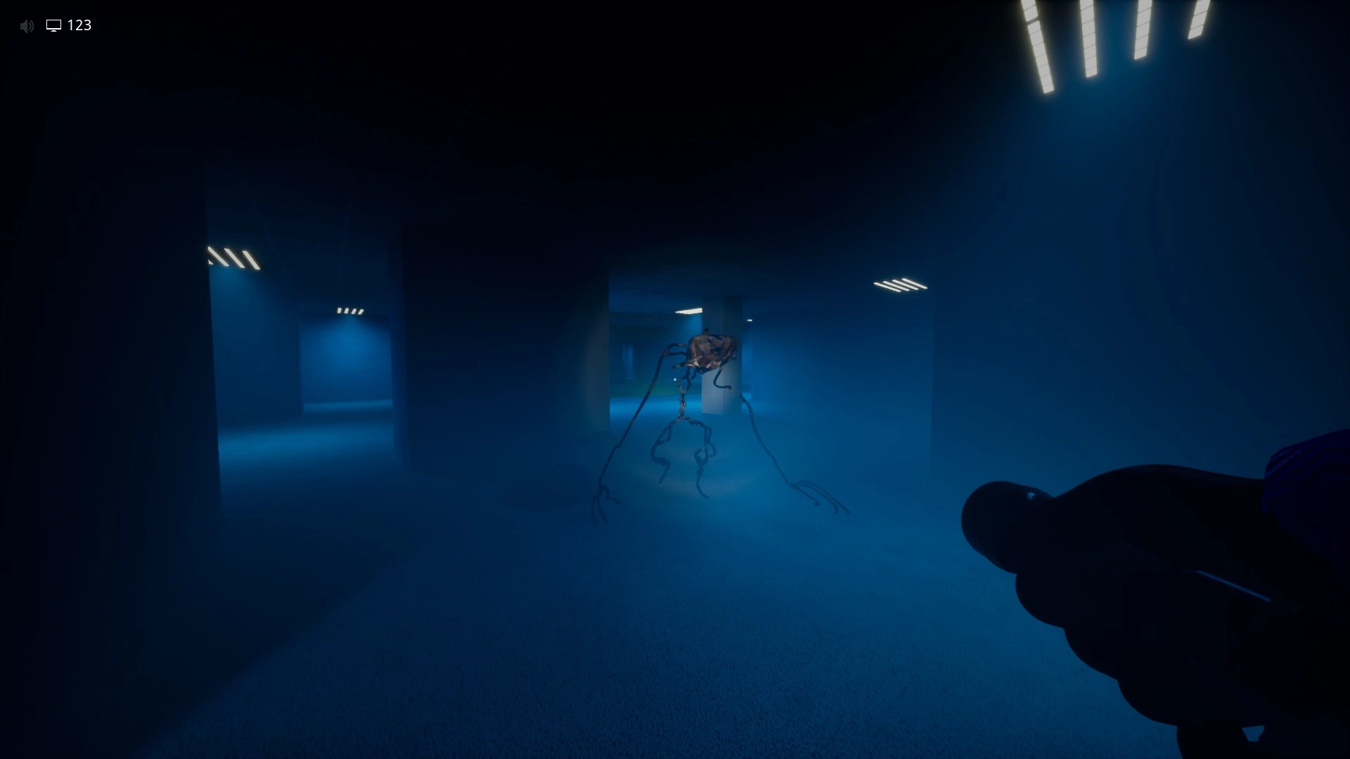 The Bacteria entity that roams the second floor and must be photographed in Level 55.1, Escape The Backrooms