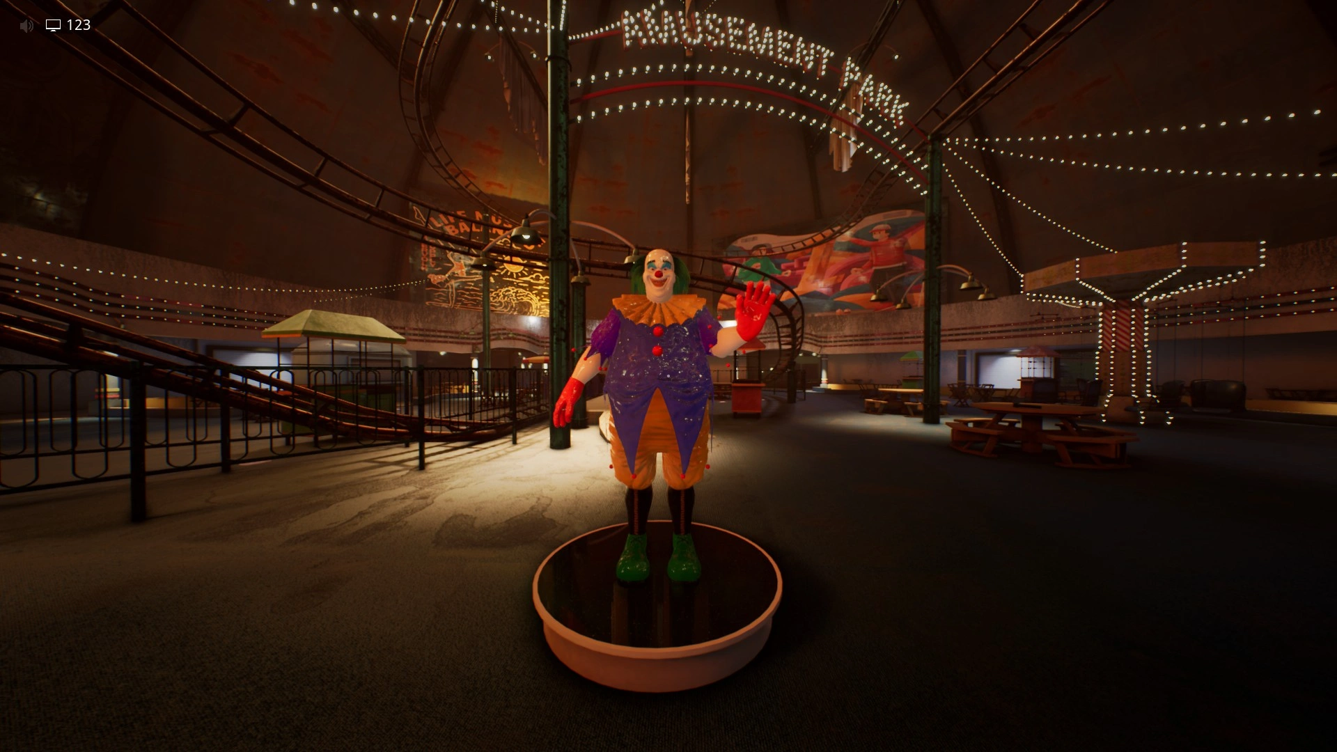 The Animated King you survive by looking at during the Trial in Level 94, Escape The Backrooms