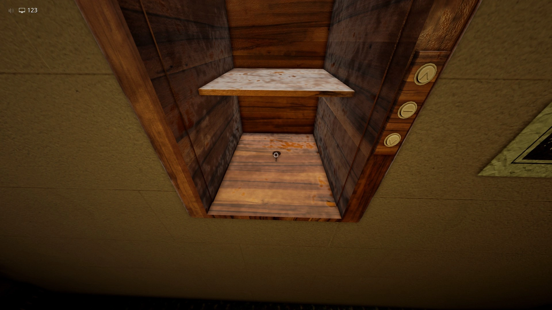A key received for trading Moth Jelly in Terror Hotel, Escape The Backrooms