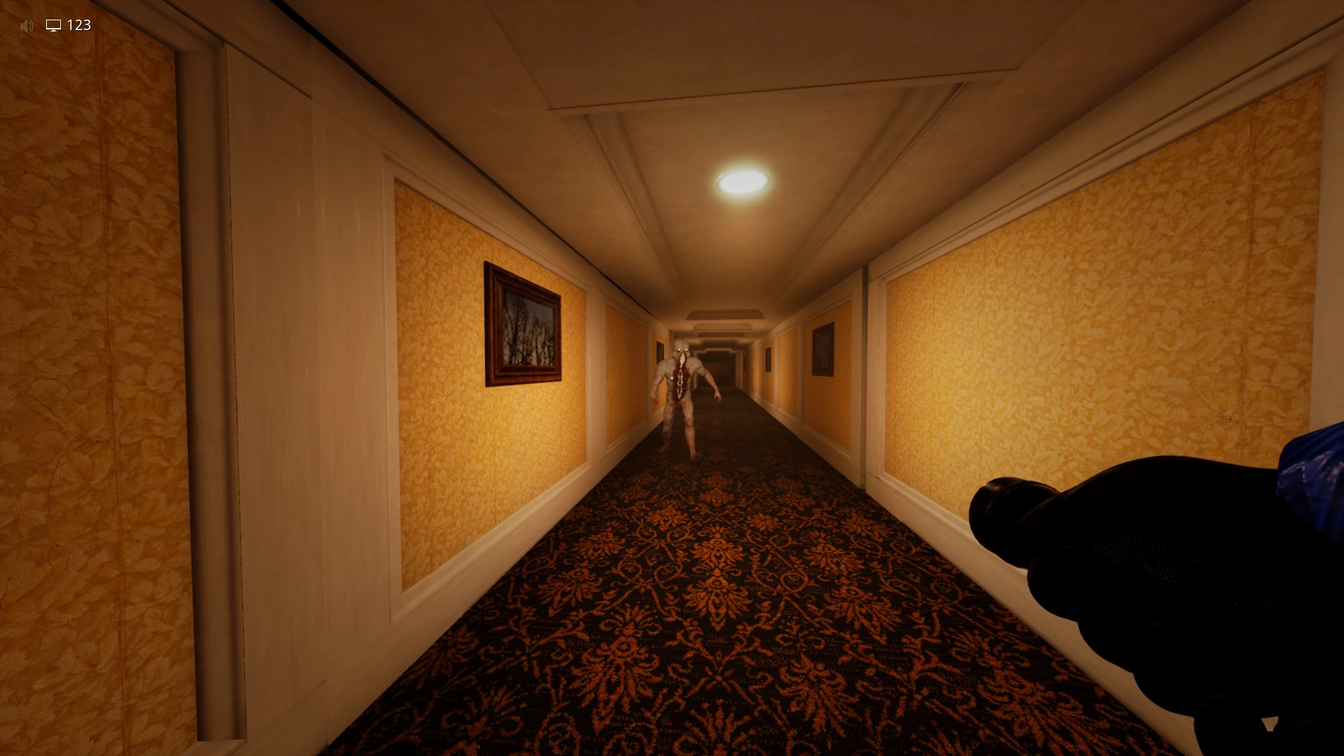 A Skin-Stealer that chases you around The Hotel in Terror Hotel, Escape The Backrooms