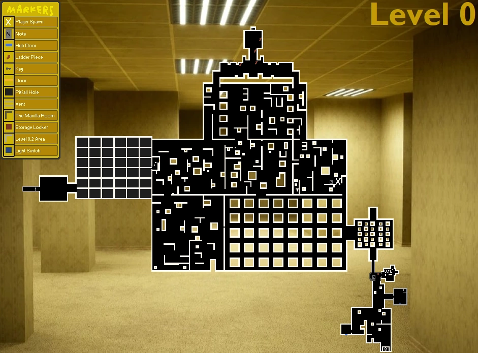 Map of Level 0