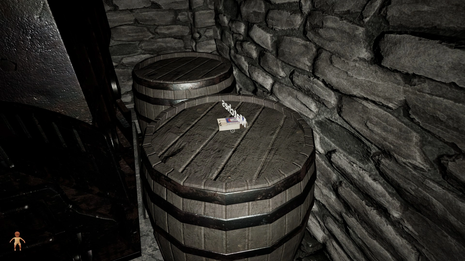 Matches used to light the furnace in Pacify Dolls