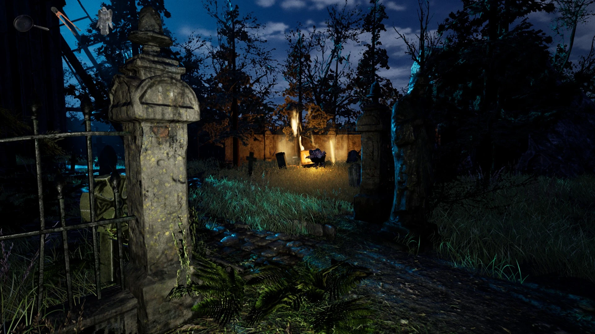 Bringing the monster to the graveyard box for the secret ending in Pacify Farm