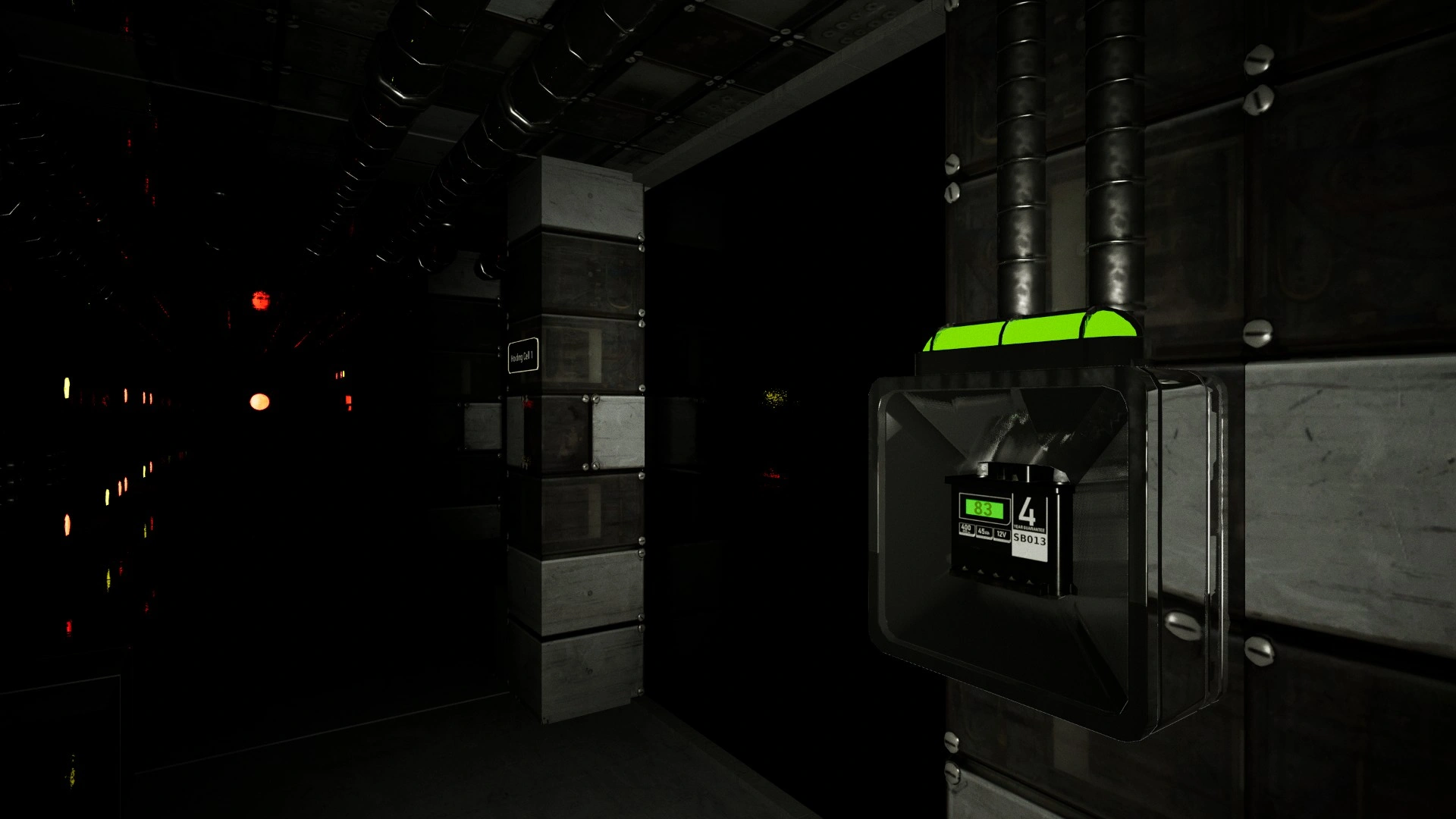 A holding cell whose battery you keep replacing in Pacify Headquarters