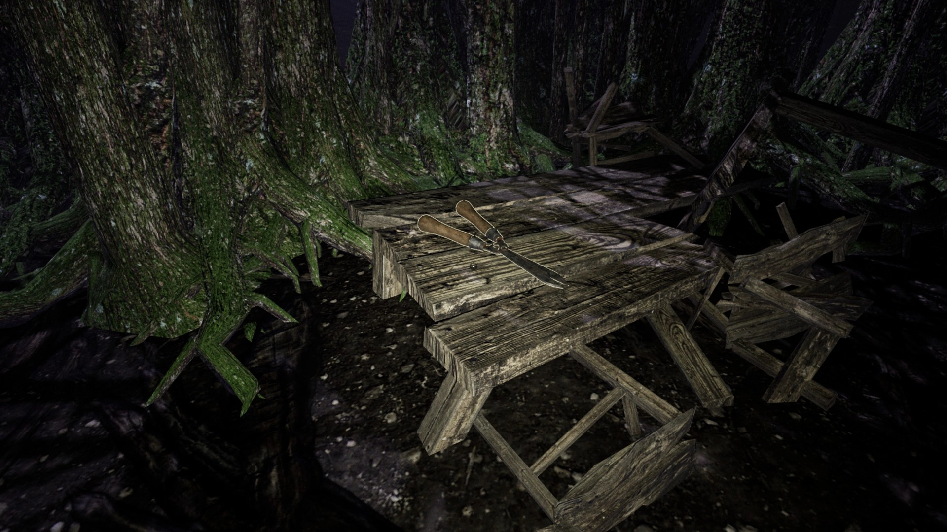 Garden Shears location in the bottom left corner of the map in Pacify Woods