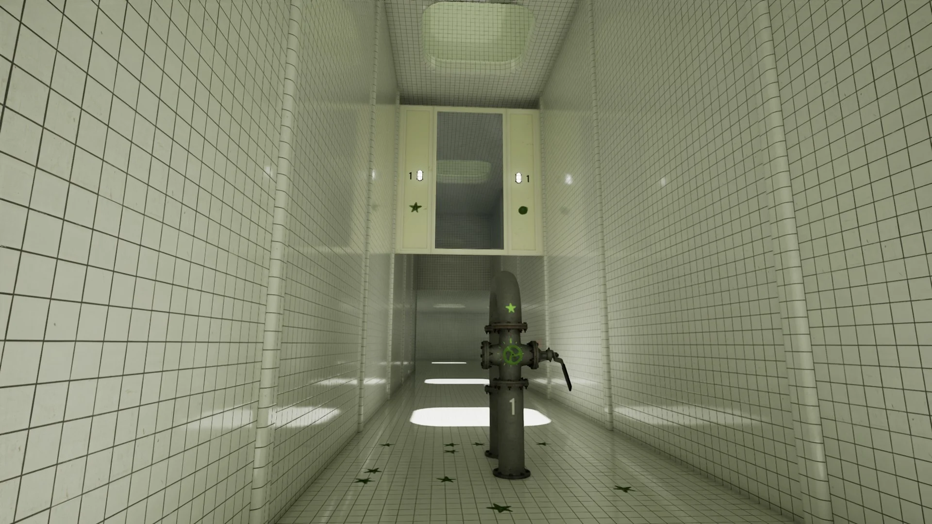 The door with 2 symbols in Level 37 Poolrooms, Backrooms: Escape Together