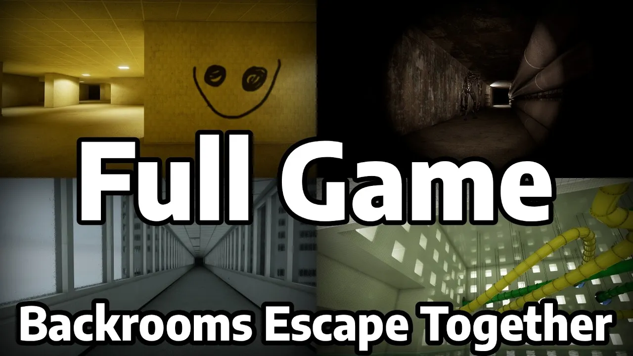 Thumbnail of the Full Game Walkthrough, All Levels, No Commentary video for Backrooms: Escape Together