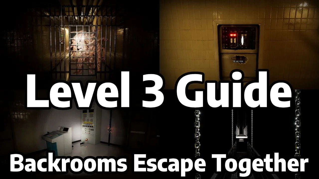 Thumbnail of the Level 3 Electrical Station Guide and Walkthrough video for Backrooms: Escape Together