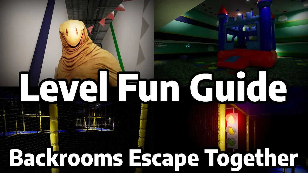 Thumbnail of the Level Fun Guide and Walkthrough video for Backrooms: Escape Together