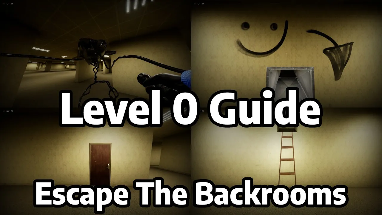 Thumbnail of the Level 0 Guide and Walkthrough video for Escape The Backrooms