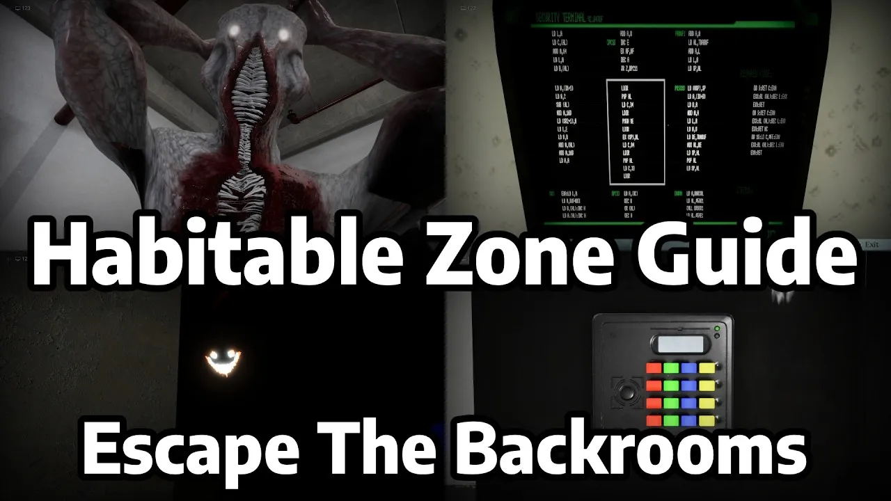 Thumbnail of the Level 1 Habitable Zone (Garage) Guide and Walkthrough video for Escape The Backrooms