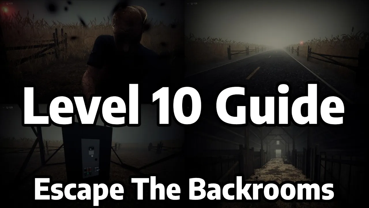 Thumbnail of the Level 10 Guide and Walkthrough video for Escape The Backrooms