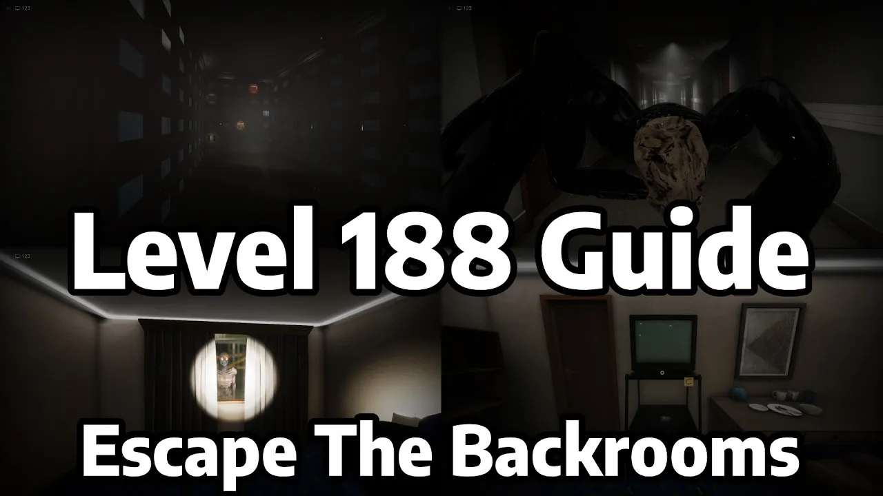 Thumbnail of the Level 188 Guide and Walkthrough video for Escape The Backrooms