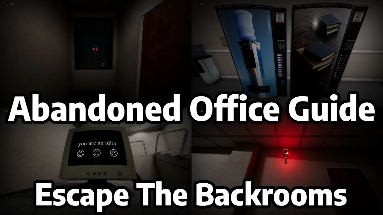 Thumbnail of the Level 4 Abandoned Office Guide and Walkthrough video for Escape The Backrooms
