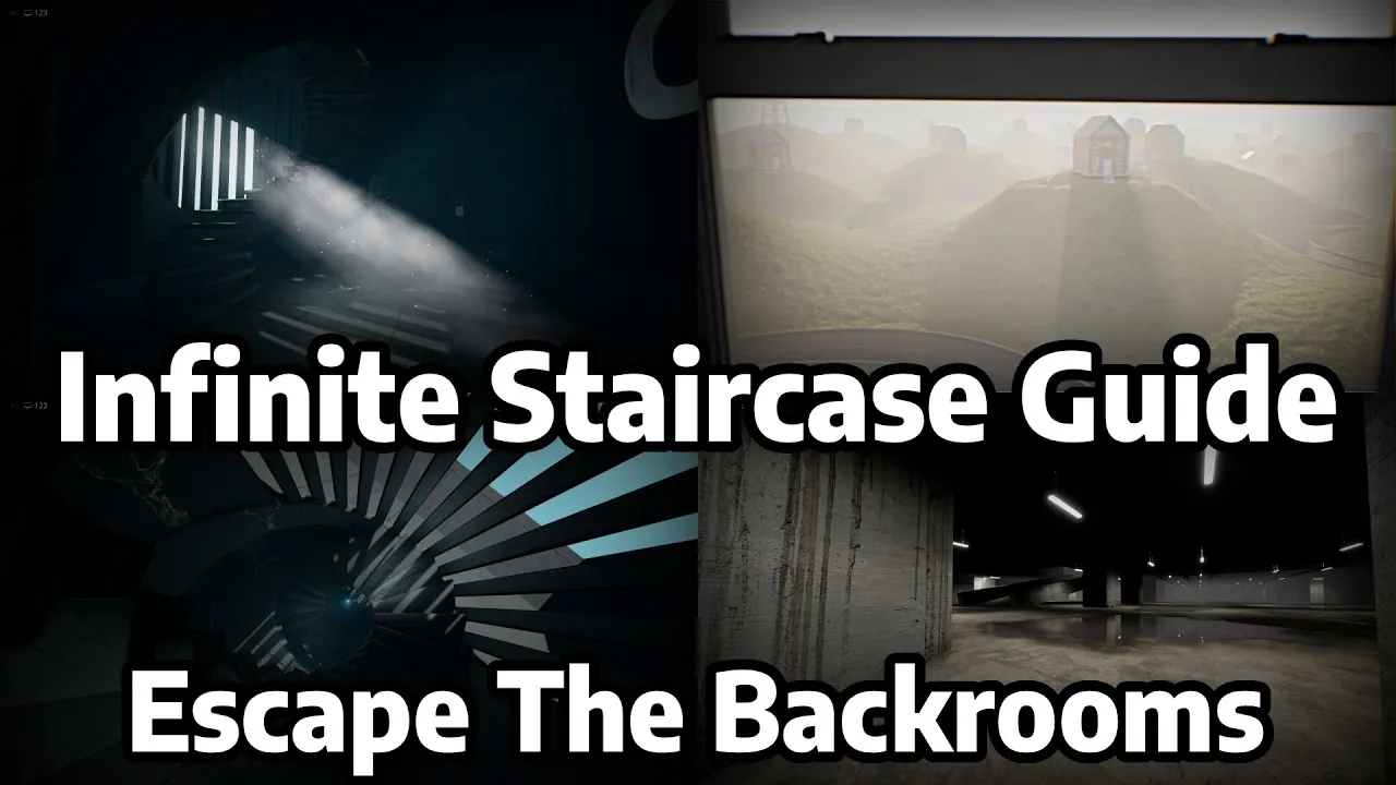 Thumbnail of the Level 922 Infinite Staircase + The Suburbs Alternate Ending Guide video for Escape The Backrooms