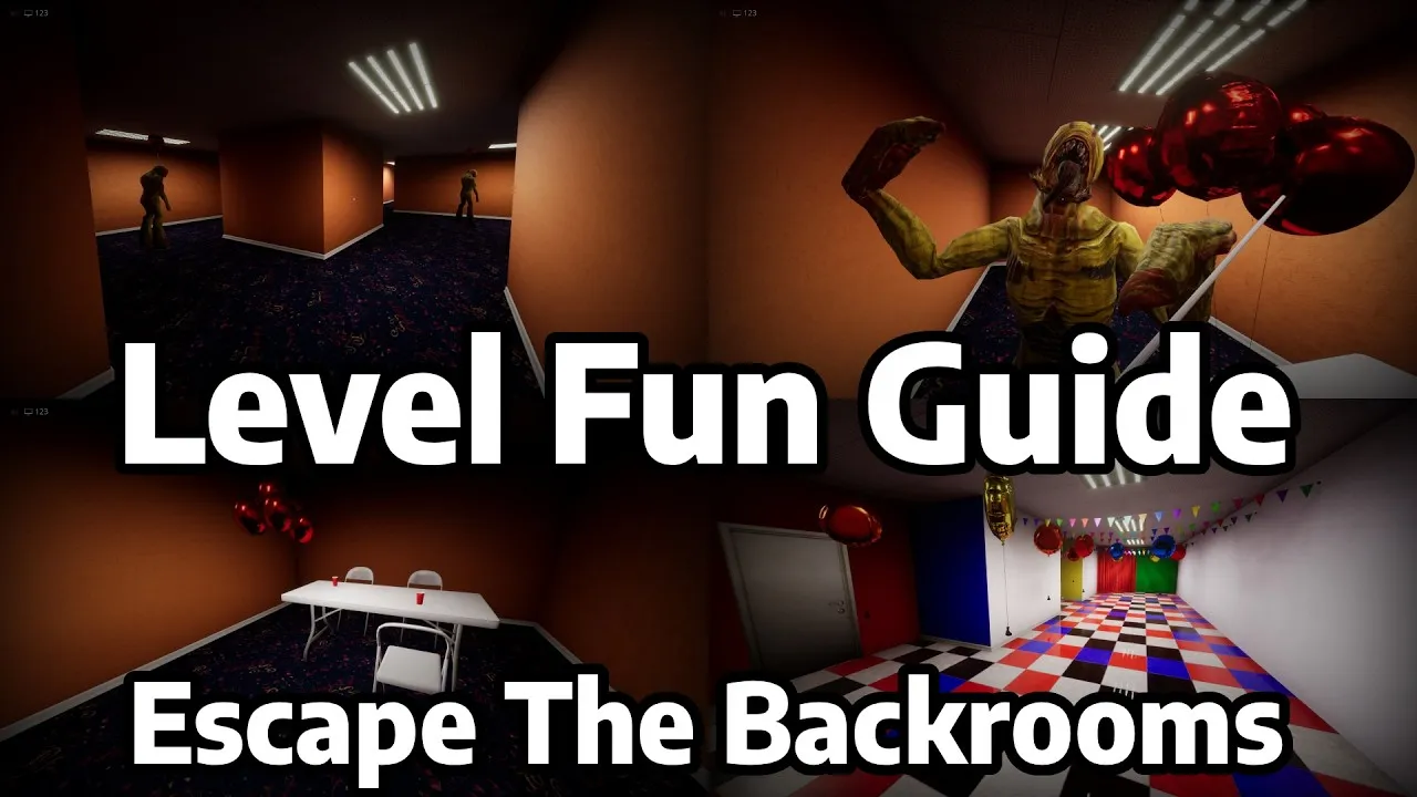 Thumbnail of the Level Fun Guide and Walkthrough video for Escape The Backrooms