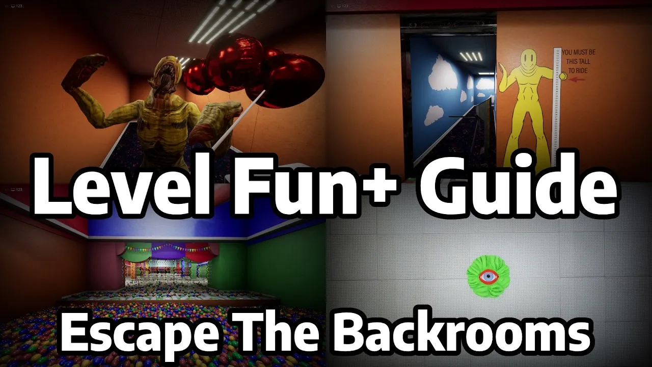 Thumbnail of the Level Fun+ Guide and Walkthrough video for Escape The Backrooms