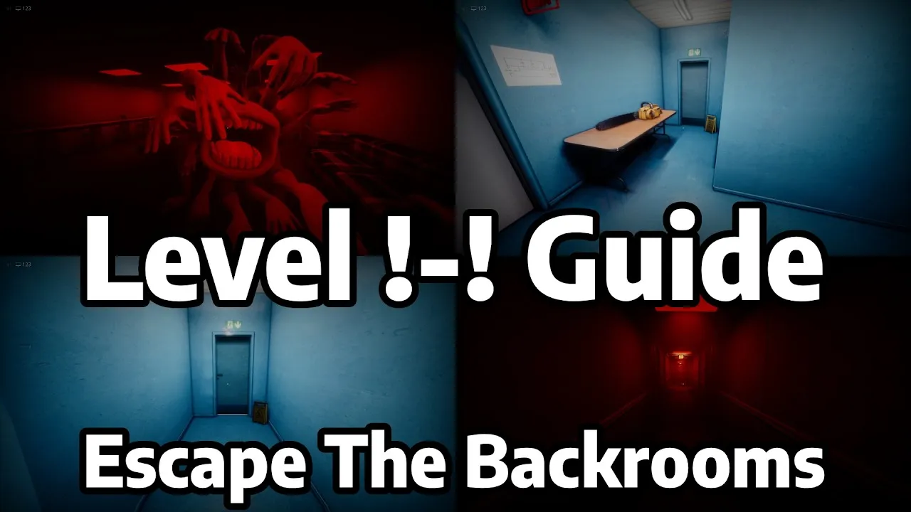 Thumbnail of the Level !-! Hotel Chase Guide and Walkthrough video for Escape The Backrooms