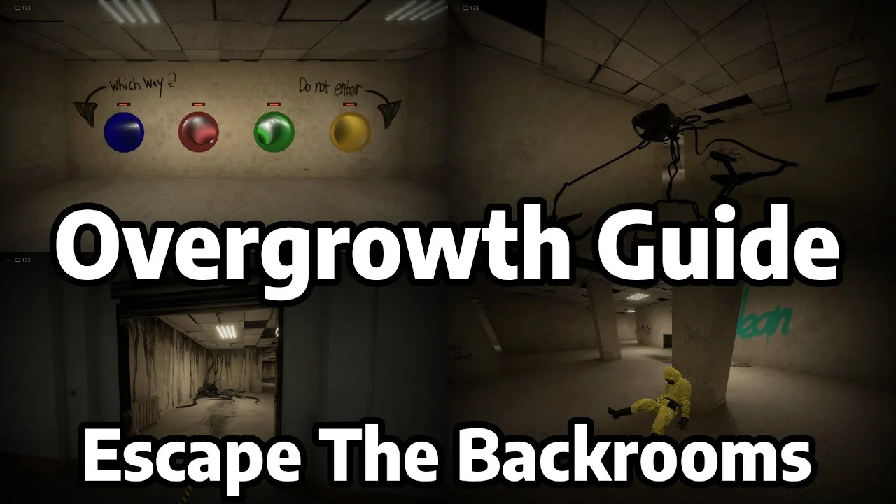 Thumbnail of the Overgrowth Guide and Walkthrough video for Escape The Backrooms