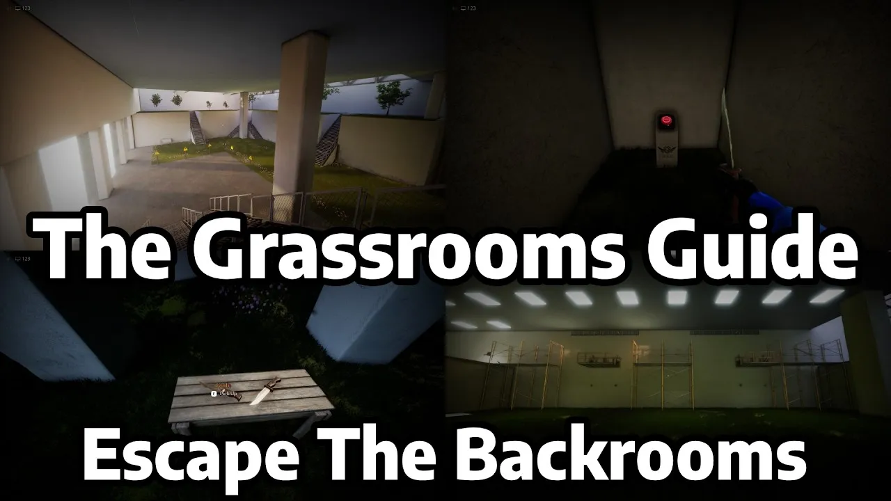 Thumbnail of the The Grassrooms + Empty City Alternate Ending Guide and Walkthrough video for Escape The Backrooms