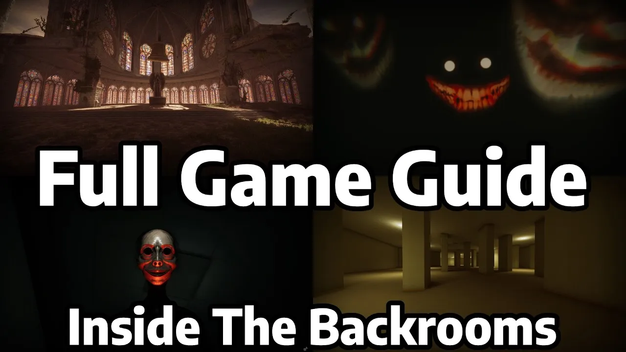 Thumbnail of the Full Game, All Levels Guide video for Inside The Backrooms